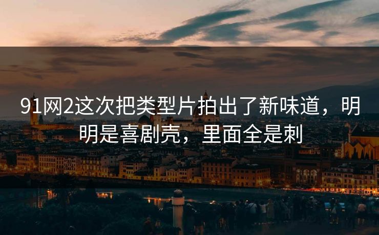 91网2这次把类型片拍出了新味道，明明是喜剧壳，里面全是刺